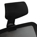 Silla oficina alta Saga negro