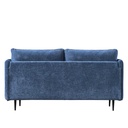 Sofá 2 cuerpos Dayton azul