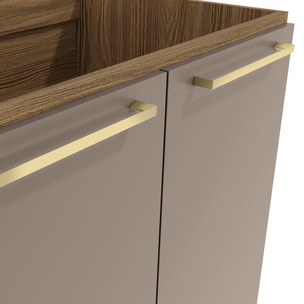 Base cocina Botanic verde 2 puertas 80cm