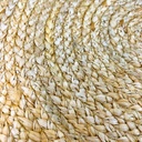 Individual yute redondo 38x38cm