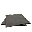 Set 2 Servilletas Gris 45x45cm 