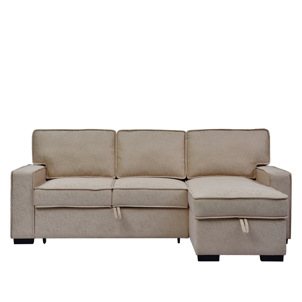 Sofá cama seccional Guido café