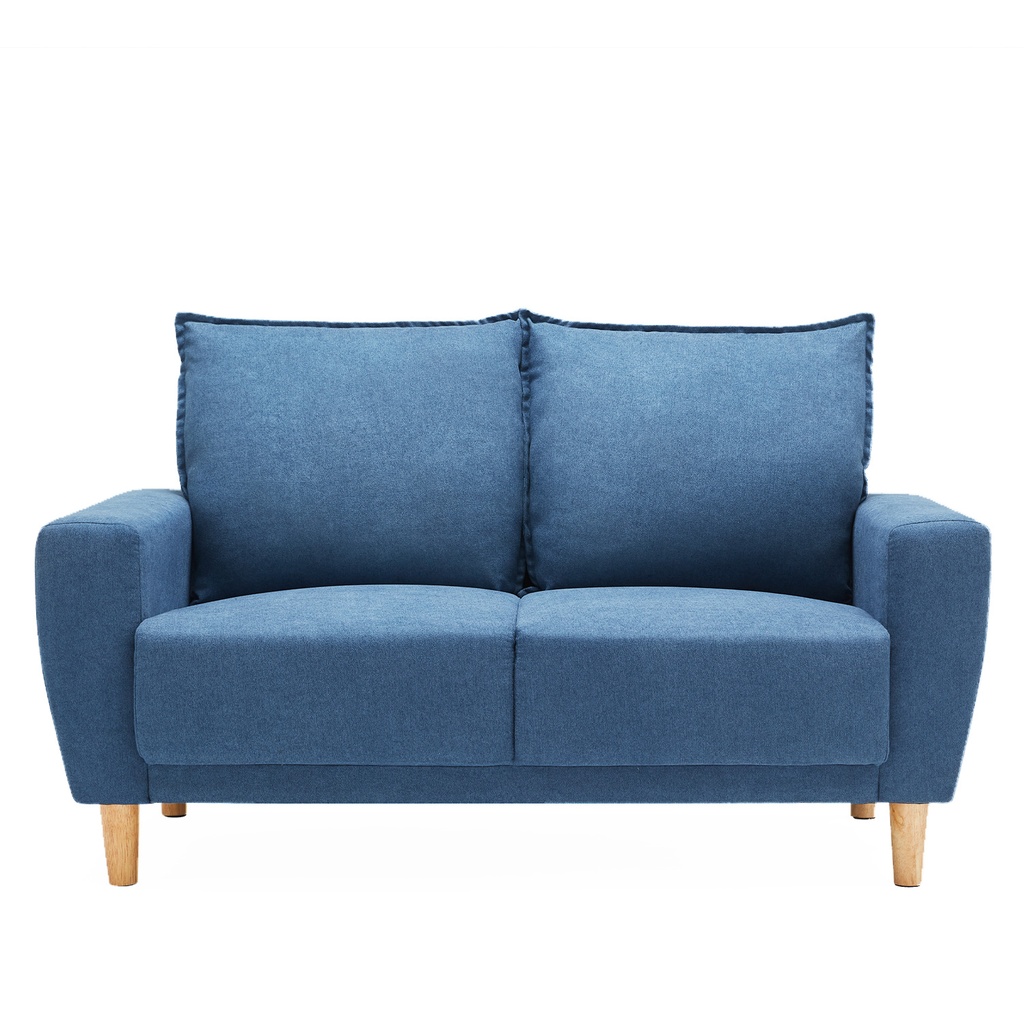 Sofá 2 cuerpos Maya azul