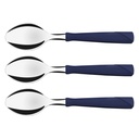 Cucharas de mesa azul set de 3 23163/310