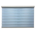 Cortina roller 150x180cm duo azul b606