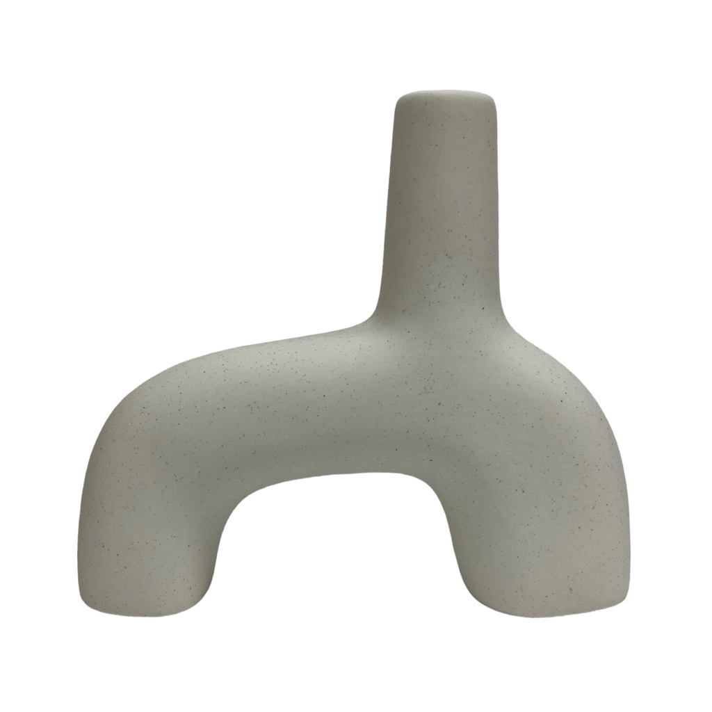 Florero cerámica Moss 20x17.5cm