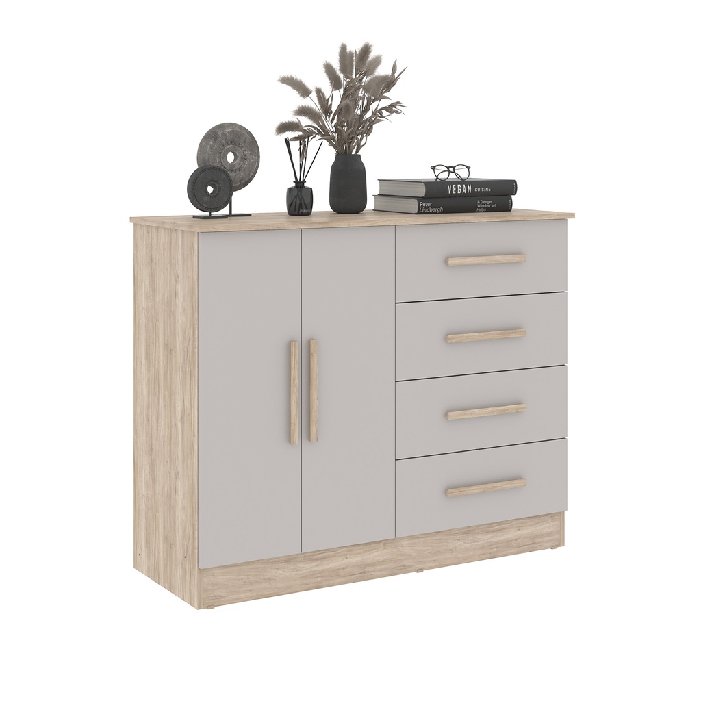 Cómoda Bariloche Ceniza