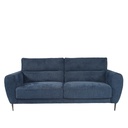 Sofá 3 cuerpos Nantes azul
