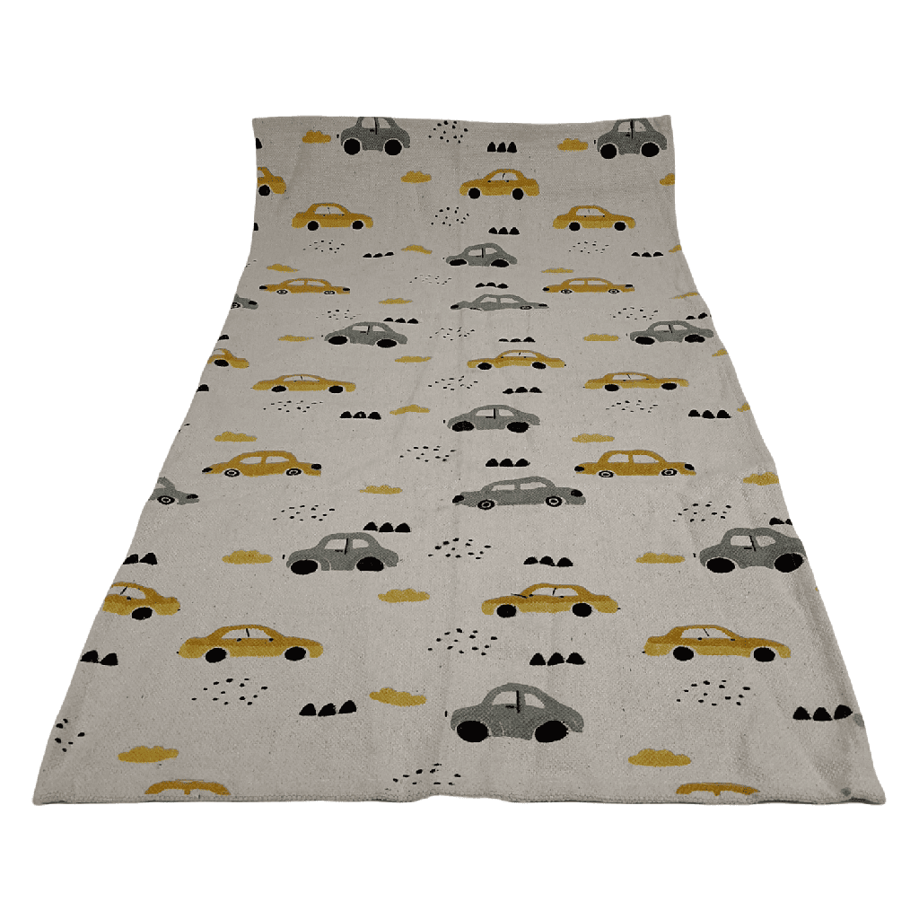 Alfombra infantil 140x70cm autos