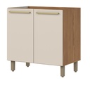 Base cocina Requinte 2 puertas 80cm