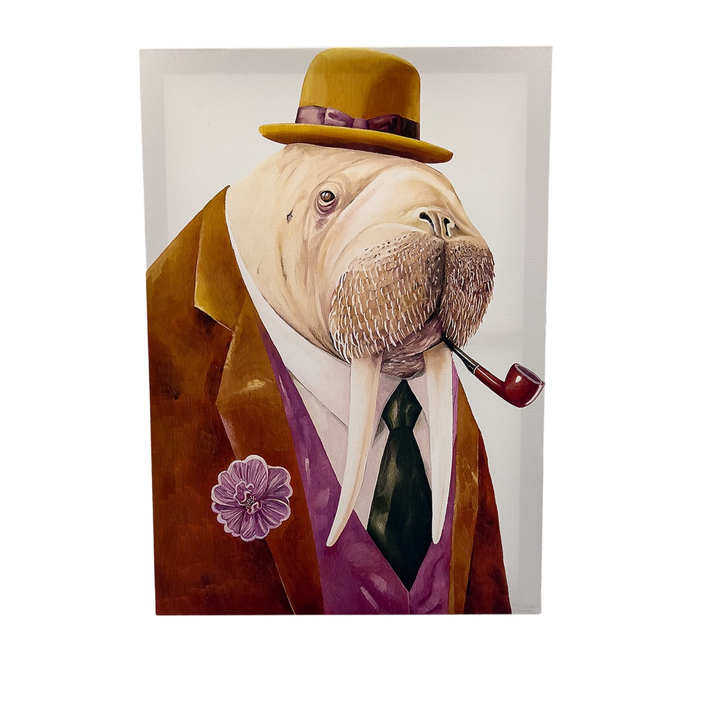 Canvas 30x40cm morsa pipa