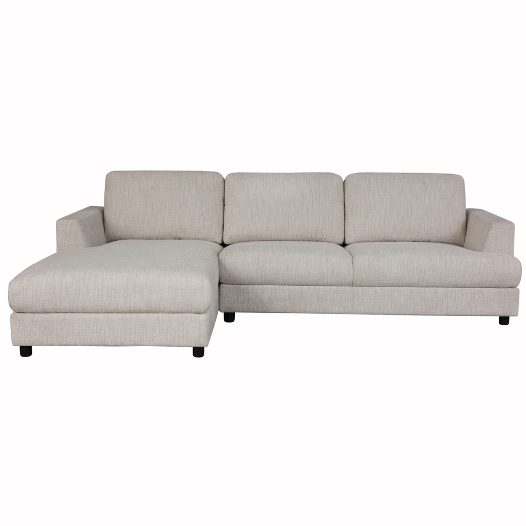 Sofá seccional izquierdo Saona beige