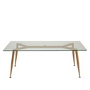 Mesa centro vidrio Mlm-160310 120x60x45