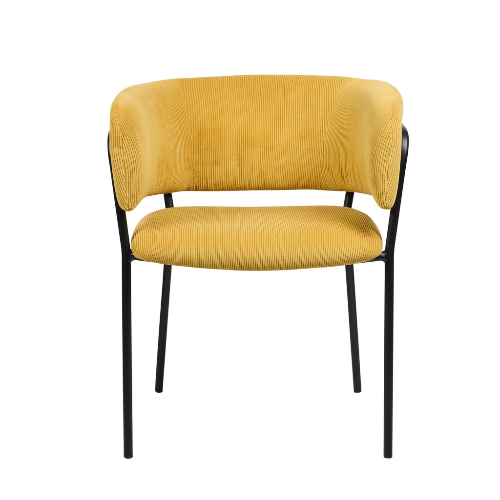 Silla comedor Banjul amarillo