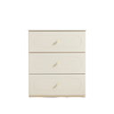 Cómoda velador Chennai 3 cajones