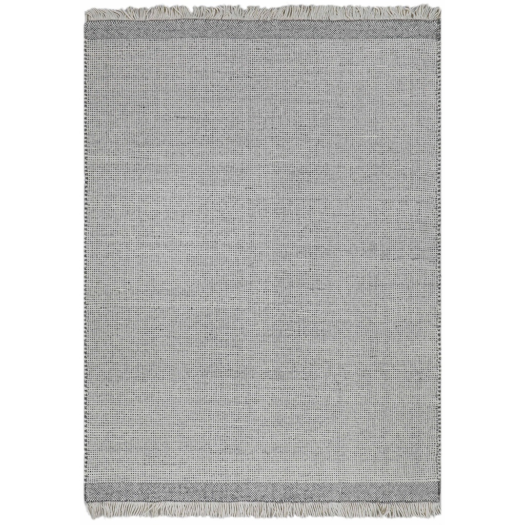 Alfombra 180x270cm Capas marfil/gris