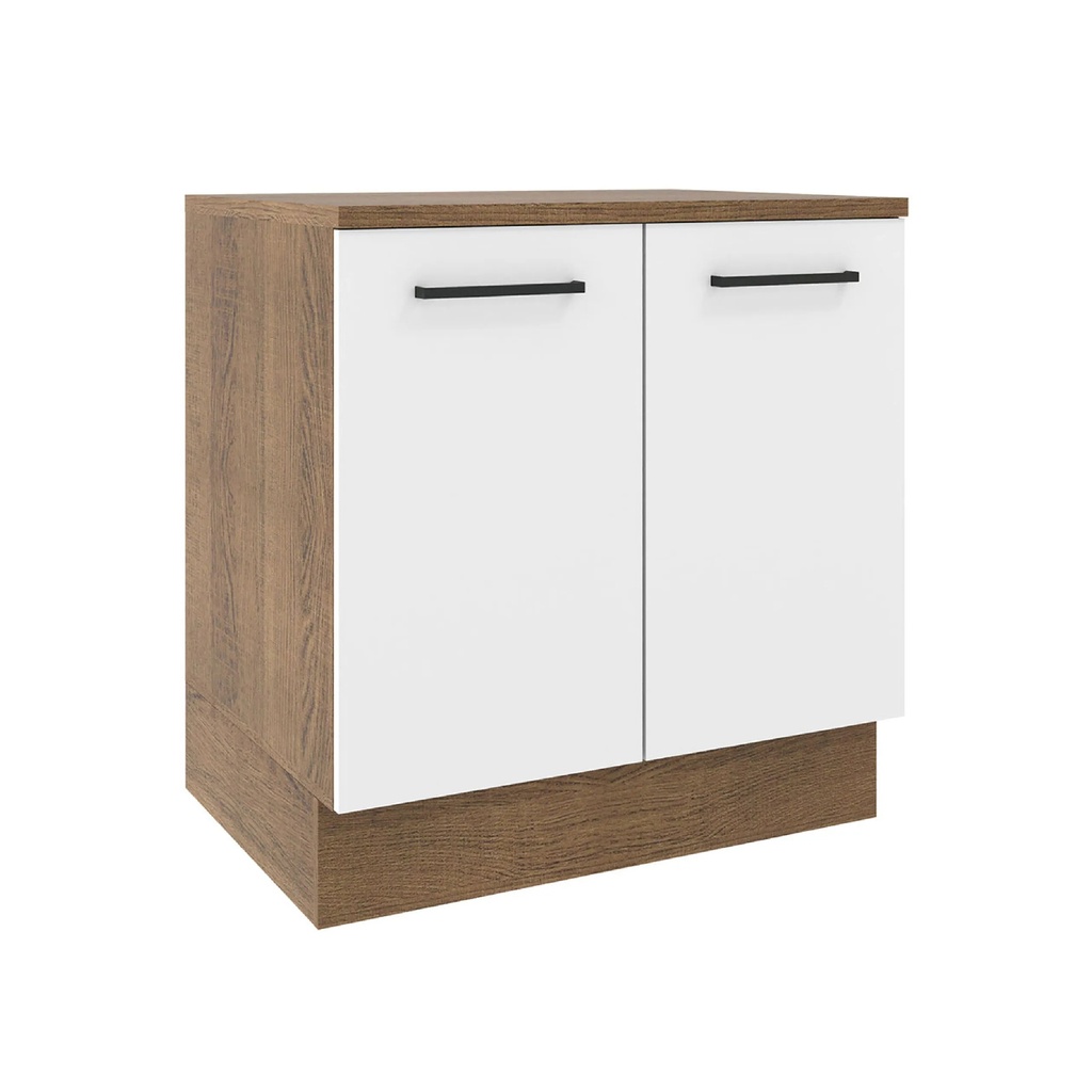 Base cocina Agata blanco 2 puertas 80cm