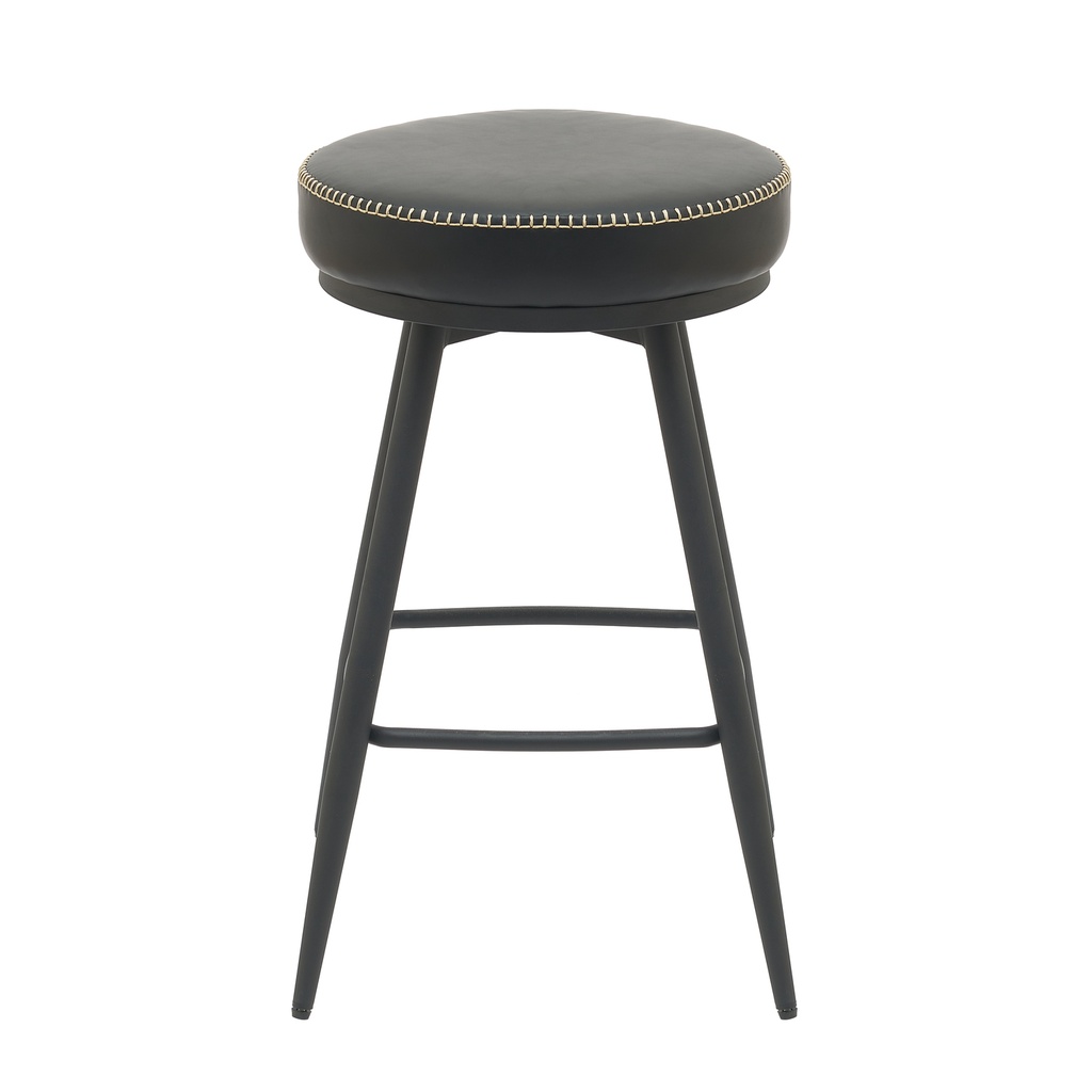 Silla bar Aria giratoria negro set 2