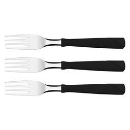 [230020365] Tenedores negro set de 3 23162/300