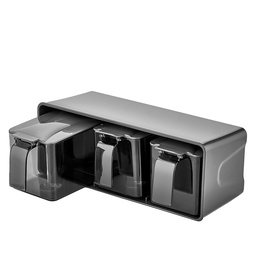 [230028194] Set 3 especieros con cuchara 27x12x10cm