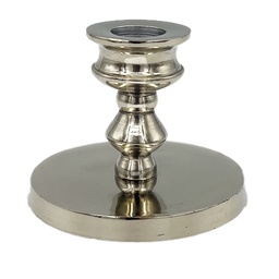 [230029203] Candelabro plateado 6,5cm