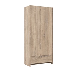 [230033432] Closet 2 puertas Boegel café claro