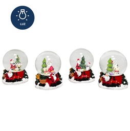 [230042066] Bola de cristal navideña 8cm